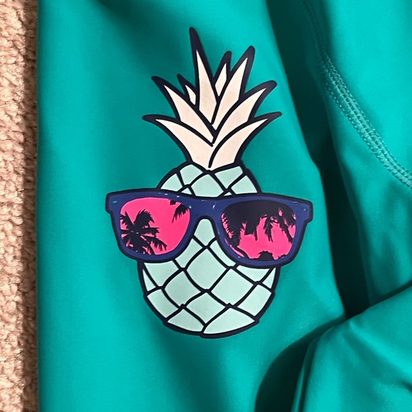 NWT Long Sleeve Oshkosh Swim Shirt and trunks size 12 - Picture 4 of 4